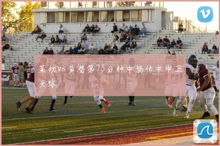 莱切vs黄潜第75分钟中场传中中卫头球